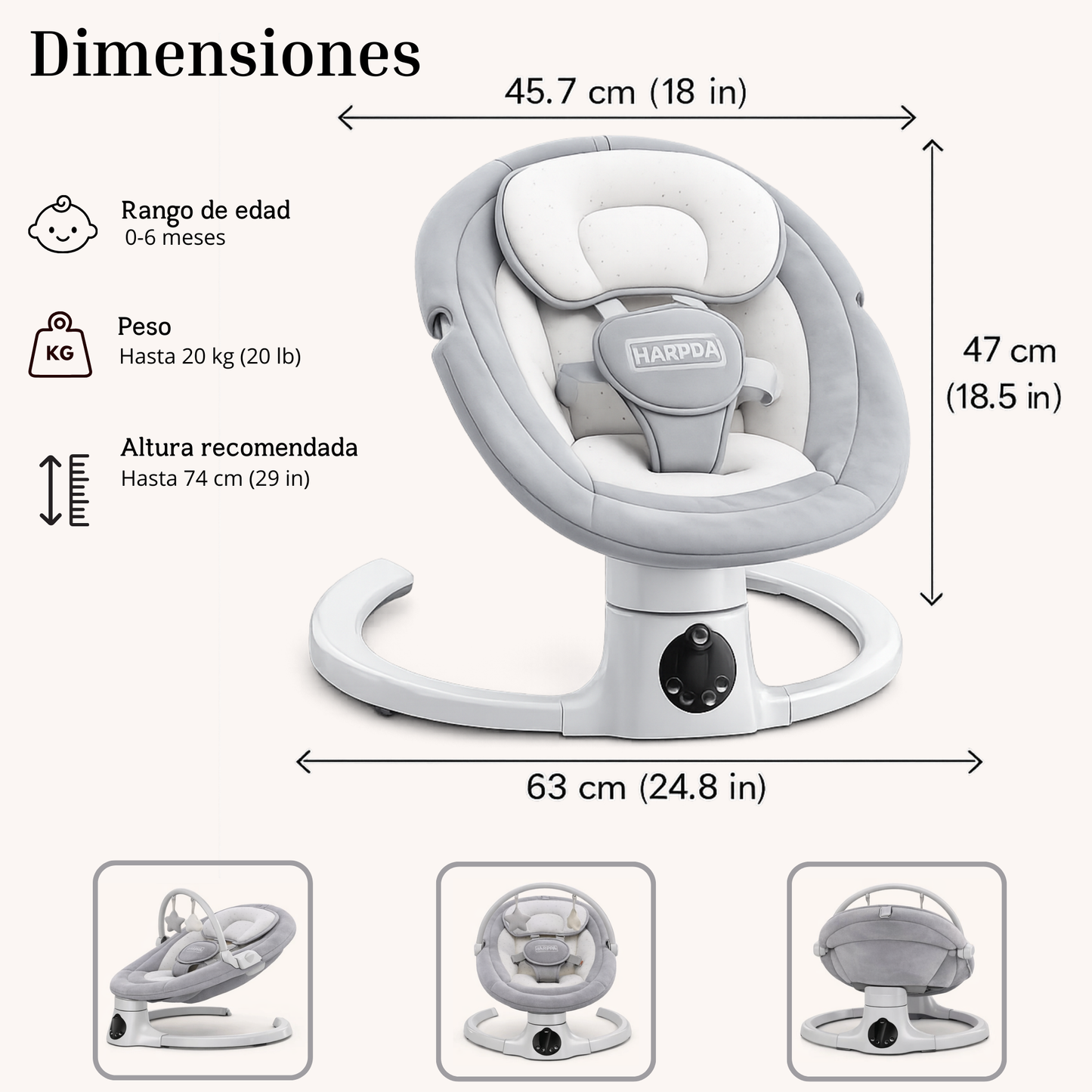Silla Mecedora Eléctrica