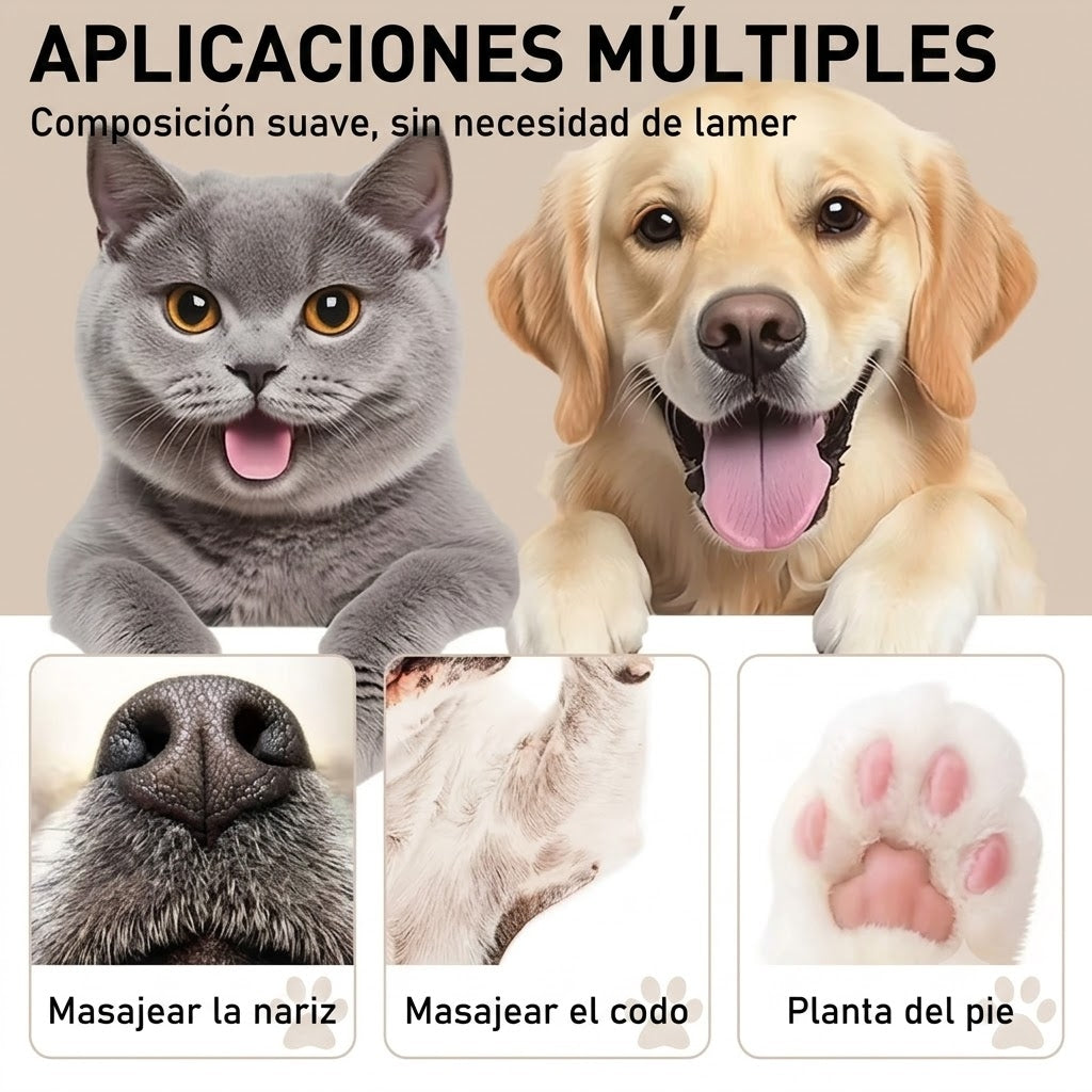 Aplicaciones múltiples — nariz, patas y codos